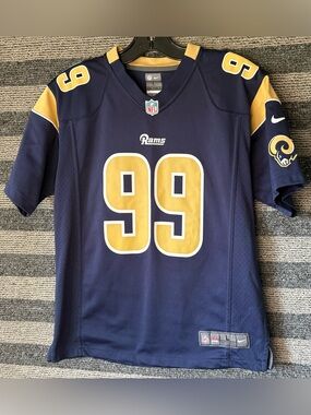 Nike Aaron Donald Los Angeles Rams NFL Football Kids Youth Jersey Large 10-12